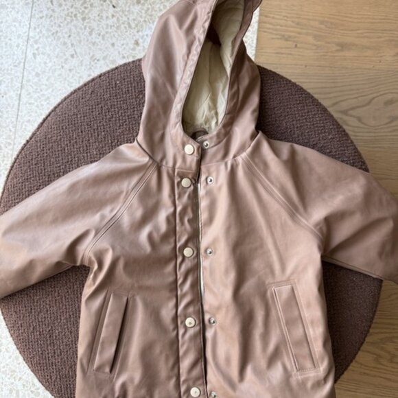Dusty Rose Insulated Toddler Zara Raincoat - 18-24 months - Picture 4 of 4